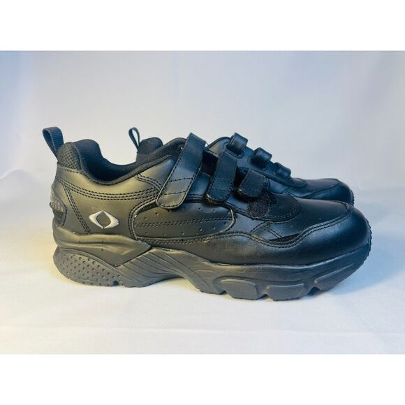 Apex X903M Lenex Triple Vel Walk Men's Strap Black Shoes 11 NEW - Picture 2 of 6